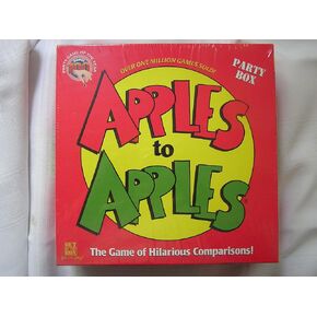 Apples to Apples The Game of Hilarious Comparisons Party Box in Saudi Arabia