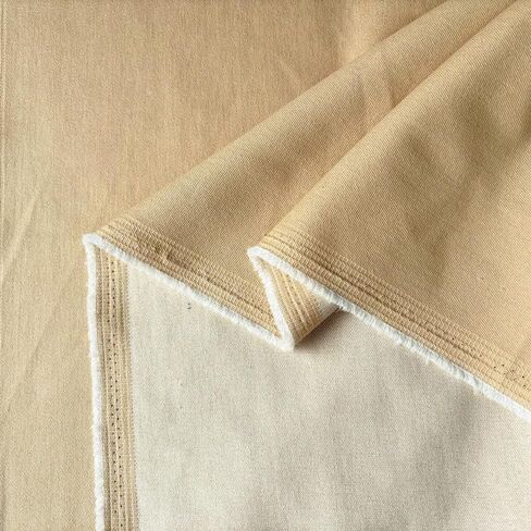 1-Yard 8 oz White Denim Fabric for Sewing, Crafting|Stylish Denim Fabric by The Yard |Jean Material in Saudi Arabia