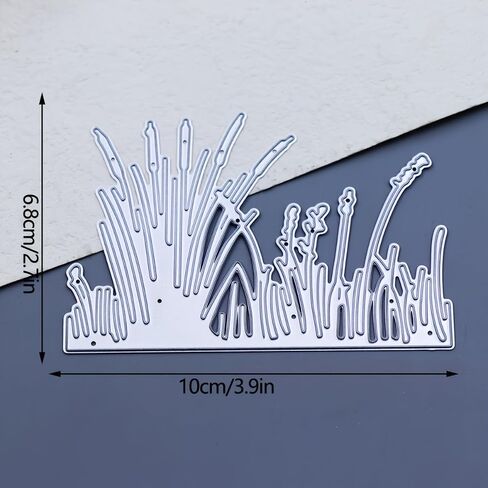 Grass Metal Cutting Dies for Scrapbooking Decoration, Handmade Stencils, DIY Card Making Mould Model Crafts, Die Cuts in Saudi Arabia