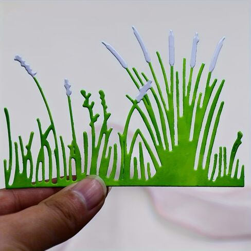 Grass Metal Cutting Dies for Scrapbooking Decoration, Handmade Stencils, DIY Card Making Mould Model Crafts, Die Cuts in Saudi Arabia