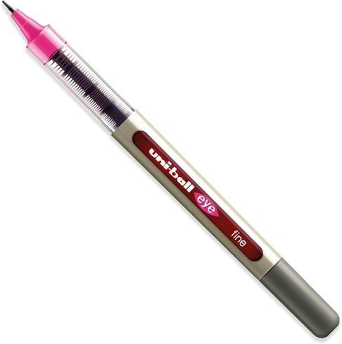 uni-ball EYE - UB-157 Rollerball Pens - 0.7mm Nib - Pink Ink - Pack of 5 in Saudi Arabia