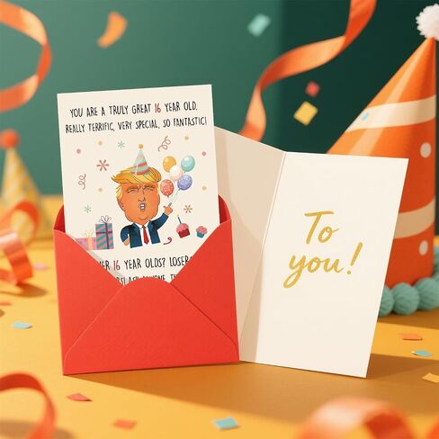 بطاقة عيد ميلاد 21 مضحكة له ، هدية عيد ميلاد دونالد 21 فكاهية للنساء ، هدايا بطاقة BDAY سعيدة 21 سنة لابنته الابنة in Kuwait