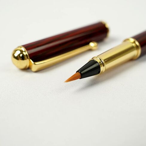 1pc قلم فرشاة الخطية القابل لإعادة التعبئة للطلاب تصميم قبضة مريحة للرسم اليومية وكتابة الشخصيات الصينية تشمل الحبر in Saudi Arabia