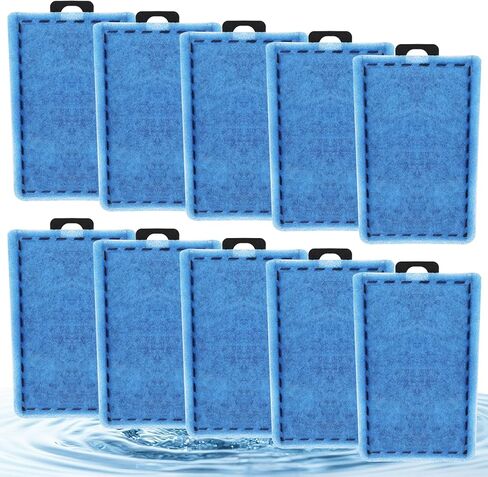 Boxob 10pcs Rite-Size Extridges استبدال خراطيش مرشح Marineland Emperor Pro 450 280 400 ، إكسسوارات مرشح الحوض لترشيح خزان الأسماك متعدد المراحل in Saudi Arabia