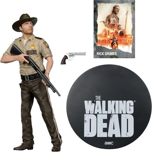 McFarlane Toys - The Walking Dead Rick Grimes 1:8 Scale Posed Figure in Saudi Arabia