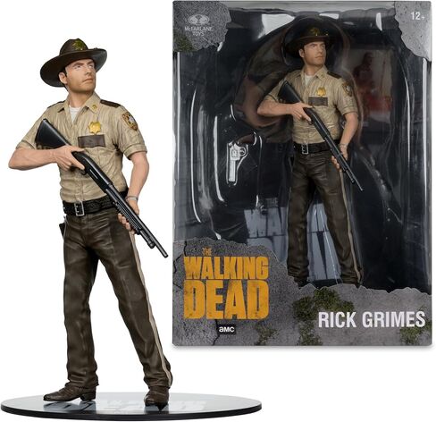 McFarlane Toys - The Walking Dead Rick Grimes 1:8 Scale Posed Figure in Saudi Arabia