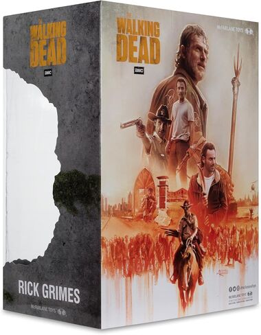 McFarlane Toys - The Walking Dead Rick Grimes 1:8 Scale Posed Figure in Saudi Arabia