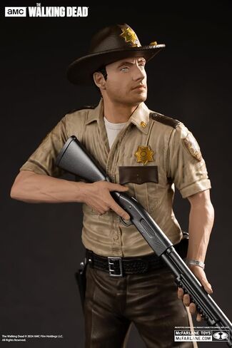 McFarlane Toys - The Walking Dead Rick Grimes 1:8 Scale Posed Figure in Saudi Arabia