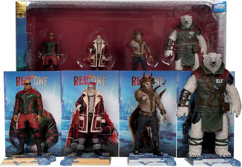 McFarlane Toy - Red One Callum Drift و Nick و Garcia & Krampus 6in تم طرح الشكل 4pk و Gold Label و Amazon الحصري in Saudi Arabia