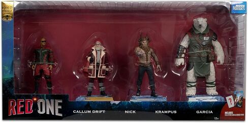 McFarlane Toy - Red One Callum Drift و Nick و Garcia & Krampus 6in تم طرح الشكل 4pk و Gold Label و Amazon الحصري in Saudi Arabia
