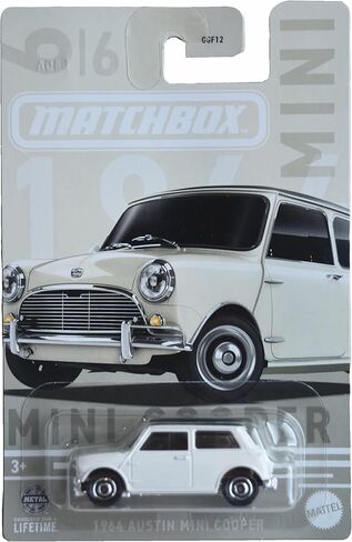 Matchbox 1964 Austin Mini Cooper ، White 6/6 in Saudi Arabia