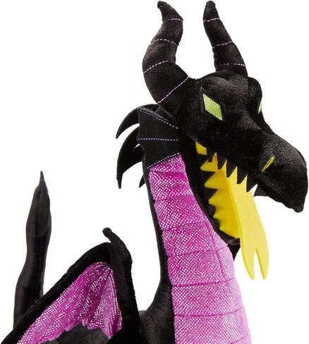 متجر ديزني الرسمي Maleficent Dragon Plush - Dragon Stuffed Animal - ألعاب أفخم ديزني الناعمة مع ميزات مطرزة ولهجات قزحي in Saudi Arabia