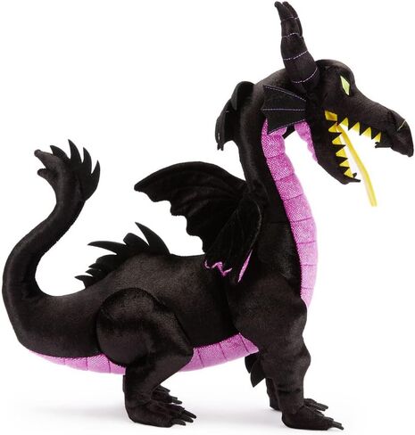 متجر ديزني الرسمي Maleficent Dragon Plush - Dragon Stuffed Animal - ألعاب أفخم ديزني الناعمة مع ميزات مطرزة ولهجات قزحي in Saudi Arabia