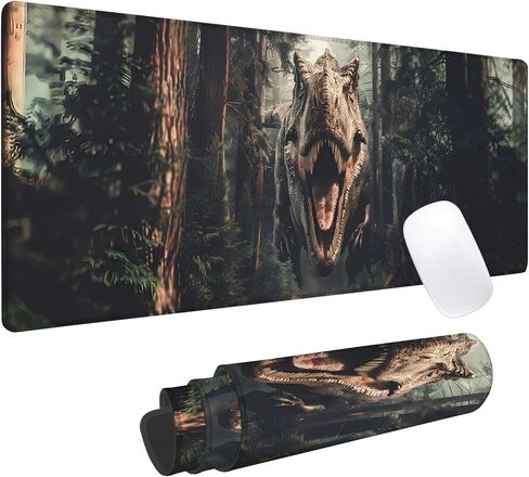 Vintage Book Gaming Mouse Pad, Office Desk Mat, Anti-Slip Rubber Base Cool Aesthetic Mouse Pads for Computer Laptop Keyboard School Home Desktop Gamer Home Accessories Decor 31.5" x 11.8" in Saudi Arabia