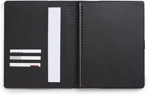 TRU RED Staples Medium Folio Soft Cover Ruled Notebook, Blk in Saudi Arabia