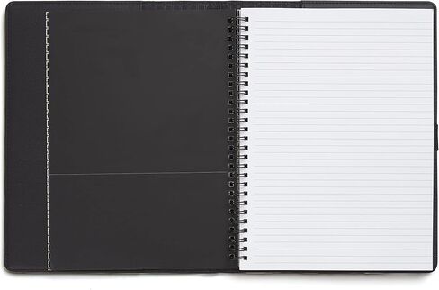 TRU RED Staples Medium Folio Soft Cover Ruled Notebook, Blk in Saudi Arabia