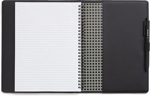 TRU RED Staples Medium Folio Soft Cover Ruled Notebook, Blk in Saudi Arabia