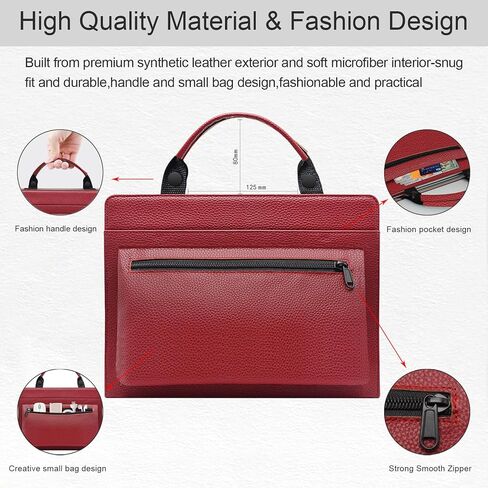 Laptop Case Cover for HP ZBook Firefly 14 G11/ZBook Firefly 14 G11 A/ZBook 8 G1i 14/ZBook 8 G1ak 14/ZBook 8 G1a 14 with Portable Bag Handle,Black in Saudi Arabia