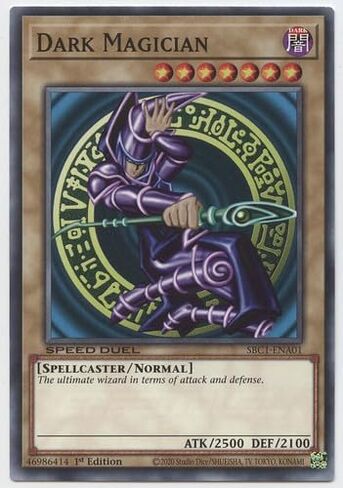 Dark Magician (A) - SBC1 -EANE01 - Common - 1st Edition in Saudi Arabia