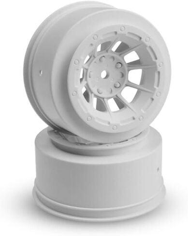 JConcepts Hazard Slash 2WD Front Wheel White (2) JCO3350W in Saudi Arabia