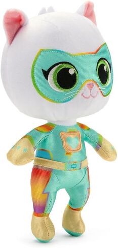 متجر ديزني الرسمي Superkitties Bitsy Plush - حيوانات مفصلة ديزني محشوة مع ميزات مطرزة وعناصر فن الشاشة ، جزء من مجموعة Superkitties Plush in Saudi Arabia