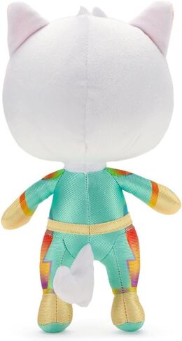 متجر ديزني الرسمي Superkitties Bitsy Plush - حيوانات مفصلة ديزني محشوة مع ميزات مطرزة وعناصر فن الشاشة ، جزء من مجموعة Superkitties Plush in Saudi Arabia