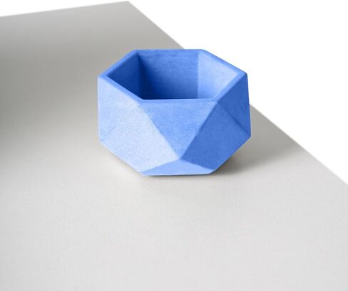 Pro & Family Concrete Desk Organizer Pencil Holder Pen Holder Decore Decord Flower Pot Work Room Decore Coffee Table Decor in Kuwait