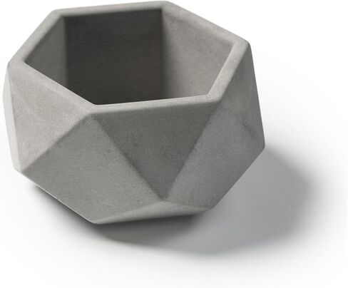 Pro & Family Concrete Desk Organizer Pencil Holder Pen Holder Decore Decord Flower Pot Work Room Decore Coffee Table Decor in Kuwait