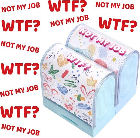 Fancy Land Funny Stamp Set Not My Job Self Inking Stamps 2Pcs Novelty Message Stampers for Coworkers Colleague Office Supplies Gift Exchange Favors in Saudi Arabia
