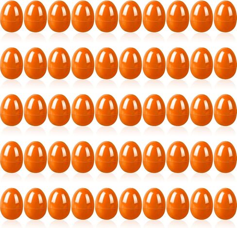 50 PCS بيض عيد الفصح من البلاستيك الأخضر القابل للملء ، الجزء الأكبر فارغ فارغ لأحشاد سلة عيد الفصح ، الحشو ، تفضل الحفلات ، مطاردة ، جائزة الفصل الدراسي in Kuwait