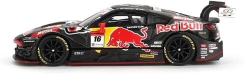 Diecast Model Car Compatible with Mini GT 1:64 Honda NSX-GT “Type S" GT500#16 “Red Bull MOTUL Mugen NSX-GT" Team Red Bull Mugen 2022 Super GT Series Japan Exclusive Limited Edition MGT00848 in Saudi Arabia