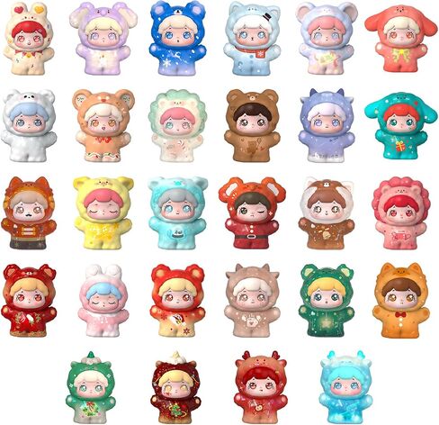 PET Store Christmas Carnival Series Blind Box Figures, Random Design Action Figures Collectible Toys Home Decorations in Saudi Arabia
