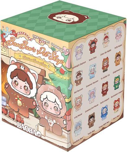 PET Store Christmas Carnival Series Blind Box Figures, Random Design Action Figures Collectible Toys Home Decorations in Saudi Arabia