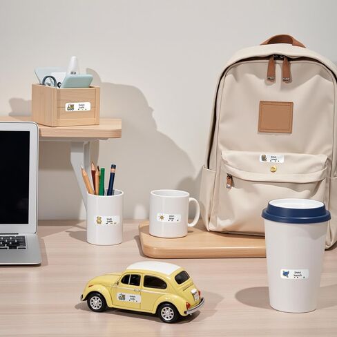 Custom Name Stickers Labels for Kids Stuff Daycare 96-240 Pcs Waterproof Child Bottle Labels 1.2 * 0.4" Personalized Tags for Cups, Helmets, Cars, School Kids Daily Essentials, Assorted 16 Icons in Kuwait