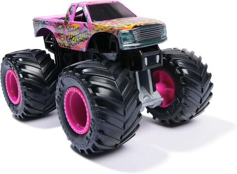 Monster Jam 2025 Official 1:64 Diecast Truck Series 43 Danger Divas Stone Crusher in Saudi Arabia