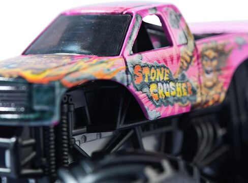 Monster Jam 2025 Official 1:64 Diecast Truck Series 43 Danger Divas Stone Crusher in Saudi Arabia