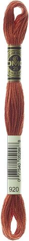 6-Strand Embroidery Cotton 8.7yd - Medium Copper - 117-920 - Bundle of 3 Skeins in Saudi Arabia
