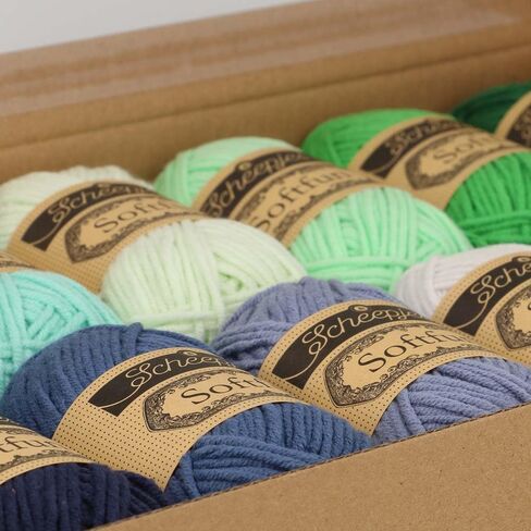 Scheepjes Softfun Colour Pack 12x20g Ocean Breeze in Saudi Arabia