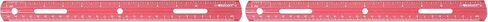 Westcott Plastic Ruler, 12 Inches/30 Centimeters, Red (16016) in Saudi Arabia