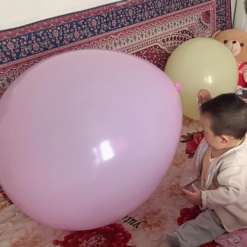 36 Inch Giant Balloons 9Pcs Latex Big Balloons Large Balloons for Wedding Birthday Christmas Halloween Party Decorations (9 Assorted Colors) in Saudi Arabia