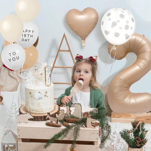 Cream White Happy Birthday Balloon Banner 16 Inch Mylar Foil Letters For Boys Girls Happy Birthday Party Decorations Supplies in Saudi Arabia