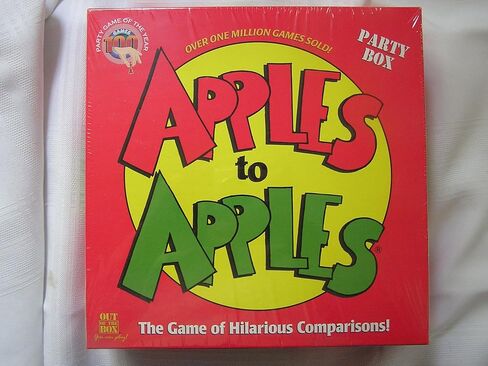 Apples to Apples The Game of Hilarious Comparisons Party Box in Saudi Arabia
