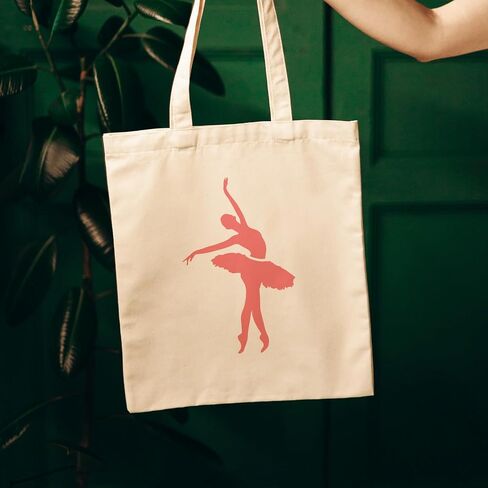 FINGERINSPIRE Ballerinas 11.8x11.8 inch Dance Ballerina Silhouette Painting Stencil Plastic 5 Styles Ballet Dancer Patterns Reusable DIY Art and Craft Stencil for Wood Sign Home Decor in Saudi Arabia