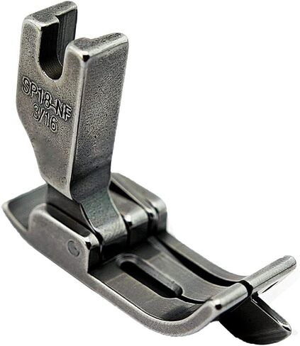 Cutex Top Stitch Comper Foot مع دليل يمين #SP18-NF لآلة خياطة تغذية الإبرة (حجم 1/8 "(3.2 مم)) in Saudi Arabia