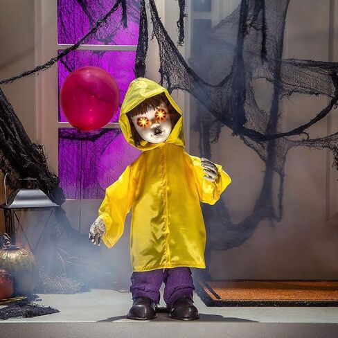 Fun Express Standing Doll in Raincoat Halloween Decoration in Saudi Arabia