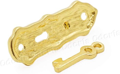 Odoria 1/12 Miniature Door Knob Lock and Key Dollhouse Decoration Accessories in Saudi Arabia
