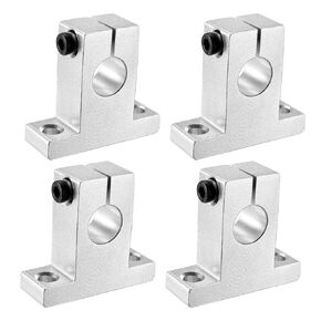 Linear Motion Rods 2PCS 12mmx 500mm (0.473x19.685inches) Case Hardened Chrome Plated Linear Motion Rod Shaft Guide for 3D Printer, DIY, CNC - Metric h8 Tolerance