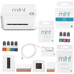 Silhouette Mint Custom Stamp Maker Bundle
