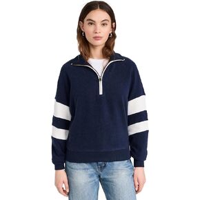 Faherty Women's Beach Fleece Quarter Zip
