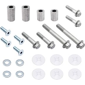 LAFORMO TRD Pro Front Skid Plate Protection Hardware Kits PTR60-35160 Compatible with Tacoma Off Road 2016 2017 2018 2019 2020 2021